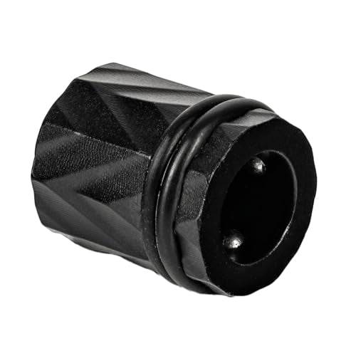 HK Army Elite Thread Protector Fill Nipple Cover for Air Tanks - color: Black, style: Fossil
