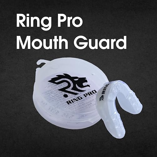 Mouth Guard for Boxing, MMA, Football, Basketball, Hockey, and All Contact Sports, Custom Fit for Adults and Youth, Teeth and Gum Protection - color: White