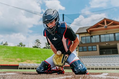 ALL STAR MVP-PRO Youth and Adult Chest Protectors, NOCSAE - color: Black/Graphite, size: Large