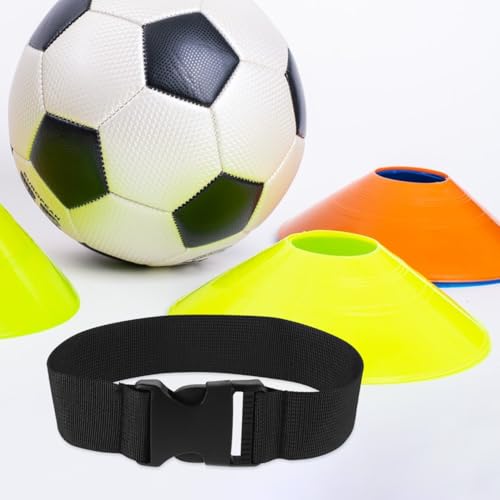 4Pcs Soccer Cone Straps Agility Drills Sport Training Disc Cones