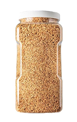 Plankton & Mysis Shrimp -Freeze Dried Floating Small Plankton/Mysis for Marines, Corals, Anemones, Koi & Pond Fish, Cichlids, All Tropical Fish…6oz Med Jar