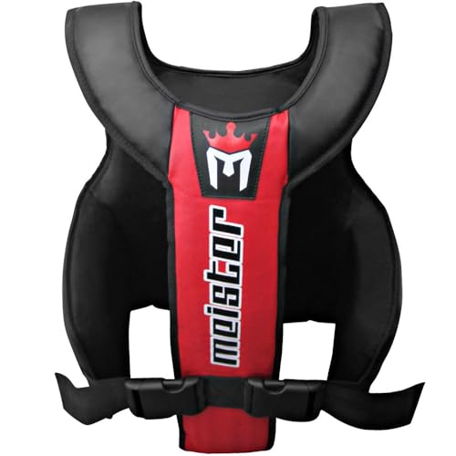Meister Full Torso Chest Guard w/Gel Padding for MMA, Boxing & Muay Thai