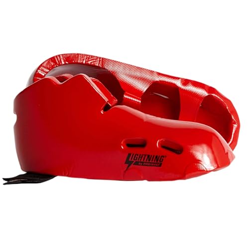 ProForce Lightning Kicks Martial Arts Sparring Shoes/Footgear - color: Red, size: Small