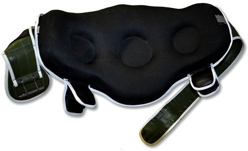 Muay Thai Pro Belly & Thigh Pad Combo - color: Blue/Black