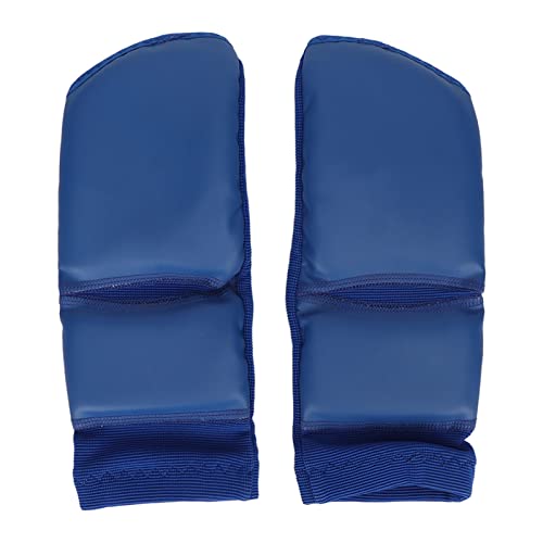 2pcs Boxing Foot Protector Unisex PU Leather Soft Boxing Sparring Foot Guard, Training Sparring Gear Muay Thai Kung Fu Tae Foot Gear Support for Men Women Kids (M), Wholesale Business - size: M