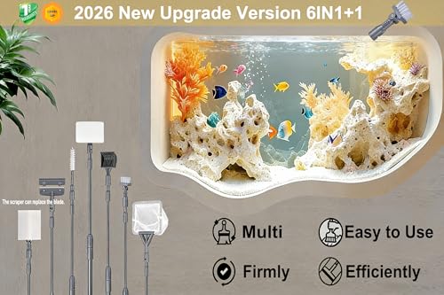Aquarium Scraper Blades 10Pcs for 4IN1 6IN1 7IN1 9IN1 Cleaning Tools Long Handle Algae Cleaner