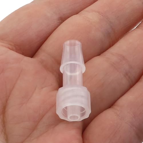 15PCS 1/4 inch PP Luer Fitting Butt Hose Connector PP Hose Barb Adapter For Lab Biochemistry Analytical Instruments Food Machinery Aquarium Equipment Male/Female
