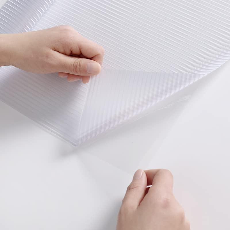 Window Glass Film, Privacy Removable Static Film, 17.5x78.7 Inch - color: B-striped, size: 17.5" x 78.7"