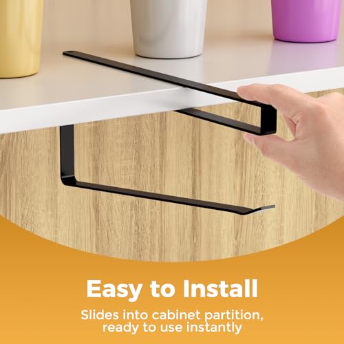 Tumbler Lid Organizers, Ample Lid Capacity Up to 15 Lids, No Adhesive No Drill Tumbler Lid Organizer Holder Inside Cabinet, Space-Saving Tumbler Cup Lid Holder Organizer