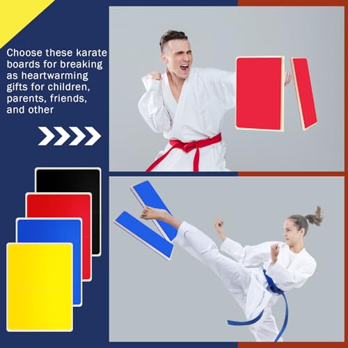Jecery Rebreakable Punching Board Rebreakable Boards Martial Arts Taekwondo Karate Ninja Training Practice EVA Boxing Equipment Karate Breaking Board for Adults Equipment Gifts