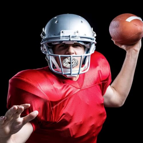 Football Mouth Guard with Strap, Breathable MouthGuard for Youth and Adults, Teeth and Lip Protector - color: Pixel