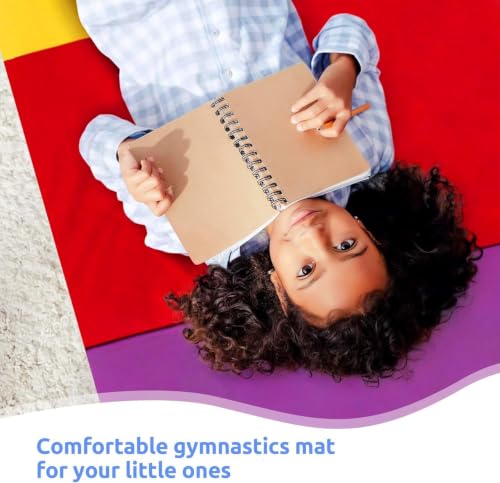 ZENY Folding Gymnastics Mat, 5-Panel Gym Mat Tumbling Mat
