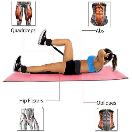 Boxing Resistance Bands MMA Boxing Training Equipment Gear with Handles/Ankle Cuff/Belt for Men,Shadow Boxing Accessories for Kicks Full Body Fitness Exercise Workout to Enhance - style: 12pcs-200LB