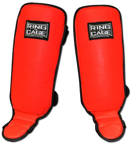 Kids Grappling Shin in-Step Guard for MMA, Muay Thai, Kickboxing - size: X-Large