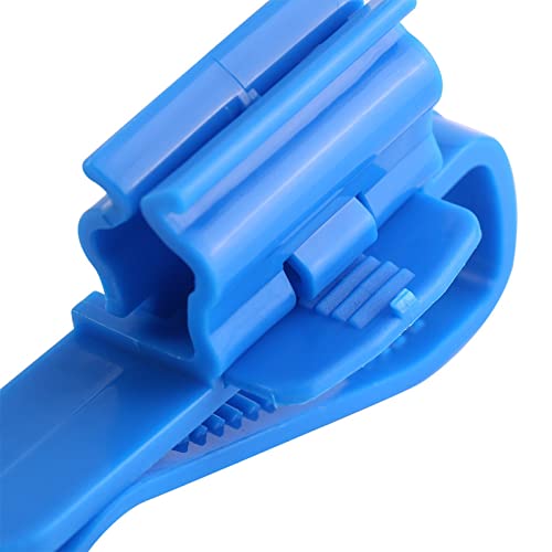 Plastic Adjustable Water Pipe Tube Clamp,2PCS Fish Tank Mounting Clip, Multifunction Tube Clip, Hose Holder for Inflow Outflow Water Pipe Tube Firmly, Suitable for 8mm to 16mm Hoses, Tube Clip Tu