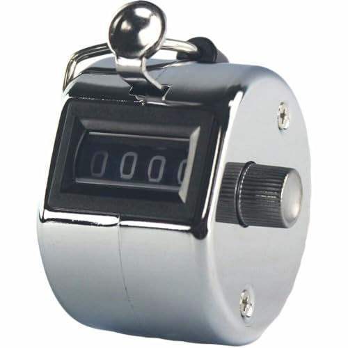 Sparco Tally Counter with Finger Ring, Silver (SPR24100)