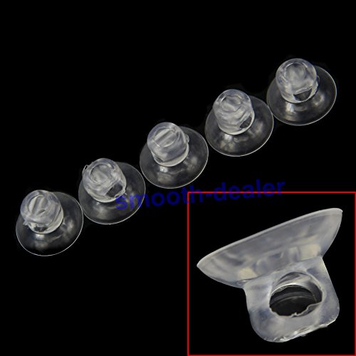 10Pieces 36mm Aquarium Fish Tank Diameter Silicone Suction Cup Clip
