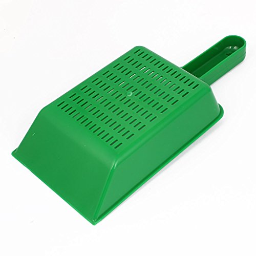 Ruilogod Plastic Aquarium Fish Tank Handle Sand Scraper Scoop Pan Shovel Green (id: 47a 5a7 1d8 536 5e0