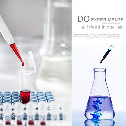 200PCS 3ml Disposable Plastic Transfer Pipettes, Calibrated Dropper Suitable for Science Laboratory, DIY Art - size: 3 ML