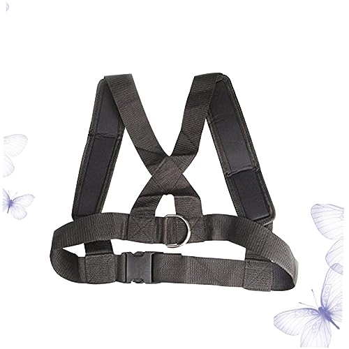 Adjustable Sled Resistance Band Harness with Padded Shoulder Strap