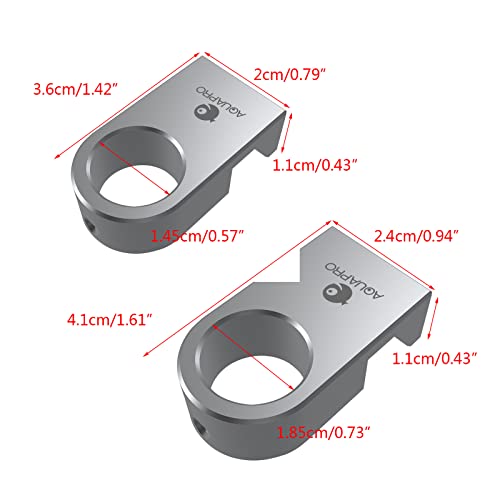 High-end Aquarium Pipe Holder Water Tube Clip Clamp for Holding Soft Hose Elegant Fish for Hose Fix Clip for Aquari