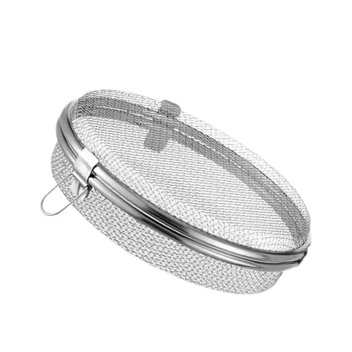 Food Drying Fish Net – Stainless Steel Mesh Rack, Round Hanging Dry Nets | Foldable Multi Layer Air Drying Baskets, Breathable Fly Proof Organizers for Fish, Fruits, Herbs, Vegetables and Outdoor