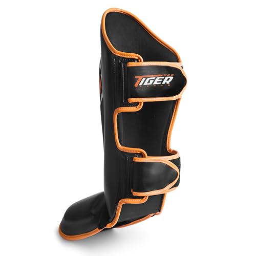 Shin Guards MMA Martial Arts, Muay Thai, Kickboxing, Leg Instep Protection Pads, Kicking, Sparring, Training Gear, Karate, Boxing, Taekwondo - Unisex (Medium/Large/Extra Large) - size: X-Large