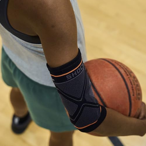 Shock Doctor Compression Knit Elbow Sleeve with Gel Support - size: Adult-X-Large