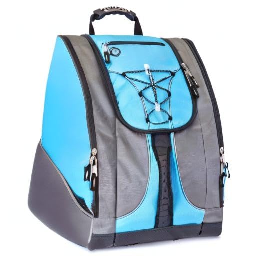 Athalon Everything Boot Bag/Backpack - color: Teal/Gray
