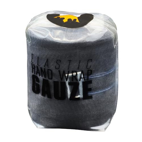 Meister Elastic Gauze Hand Wraps for Boxing & MMA - Mexican Style - White - 10 Pack - color: Black, size: 10 Rolls