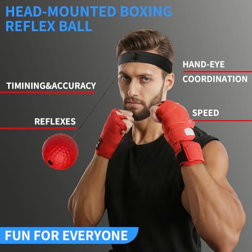 Leann L!fe Music Boxing Machine, Bluetooth Wall Mounted Boxing Trainer for Adults & Teens, Strong Adhesive Mount (No Drill), 11 Modes & 9 Speeds, 2 Pairs of Boxing Gloves & Reflex Ball, Blue Light - color: Black-Blue Light