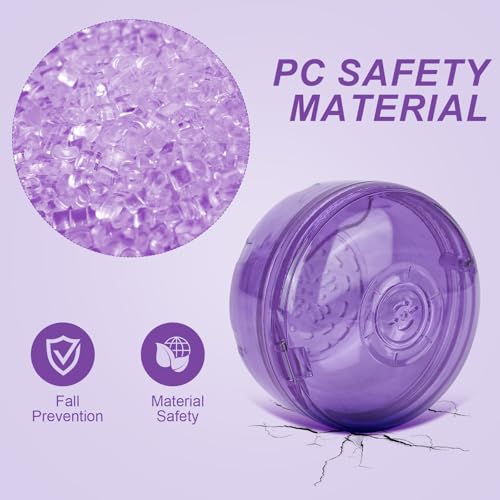 Retainer Cleaner Case,Double Layer Denture Cup for Soaking - color: Purple