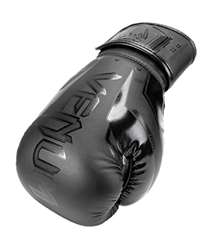 Venum Elite Evo Boxhandschuhe - color: Black/Black, size: 16 oz