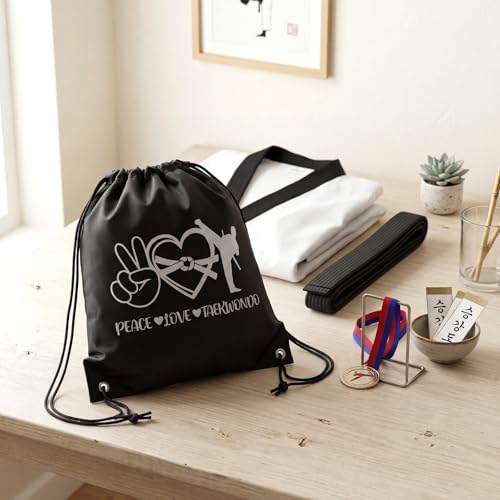 Drawstring Bags Bulk Drawstring Gift Backpack Party Favors for Sport Knight Greek Castle Birthday Party Supplies,30 Pcs,Taekwondo - style: Taekwondo