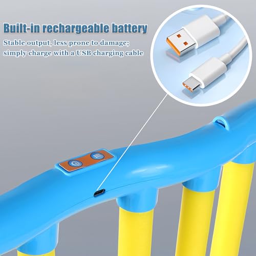 Reflex Drop Sticks Challenge Game with 3 Speed Adjustable and Voice Prompts