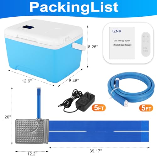 Ice Machine for Back Hip Belly Surgery | Wireless Remote & Temp Monitor