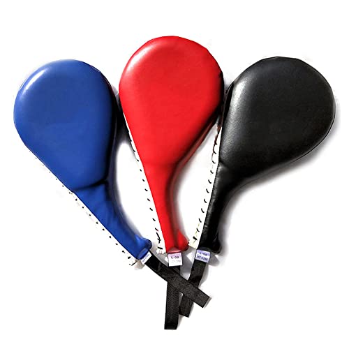 Taekwondo Kick Target Pads Karate Kickboxing Practice Double Kicking Paddle Martial Arts Equipment Punch Pads Red