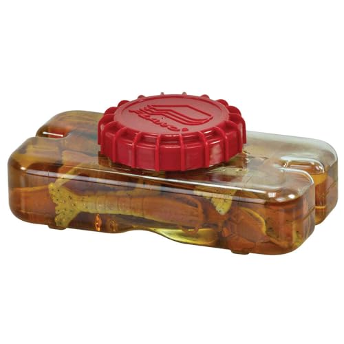 Plano Liqua Bait Storage Bottle and Bait Grabber, Clear, 23.5 oz (465100)