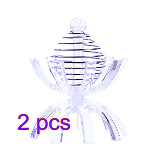 POPETPOP Shrimp Feeding Dish-2pack Shrimp Bowls Transparent Shrimp Feeder Food Acrylic Dishes Shrimp Tank Accessories for Shrimp Food