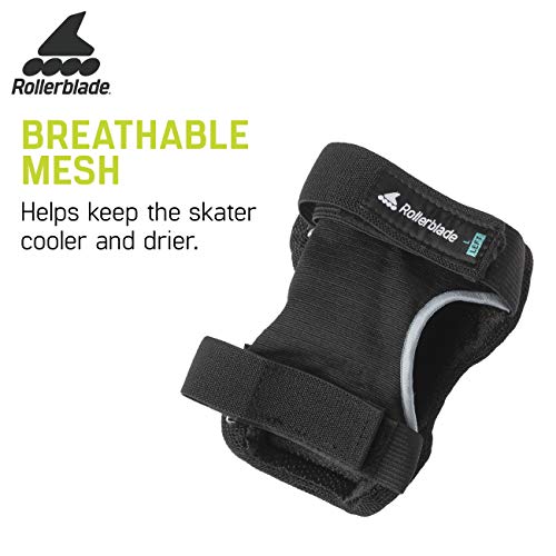 Rollerblade Skate Gear Knee Pad Protective Gear, Unisex, Multi Sport Protection, Black - size: Large