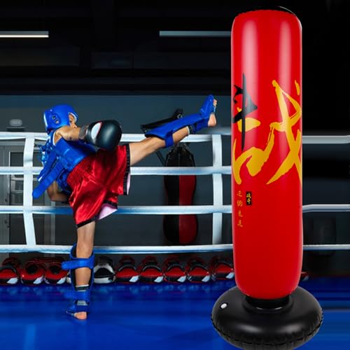 Onirii 66 Inch Kids Inflatable Punching Bag - color: HZ Zhan