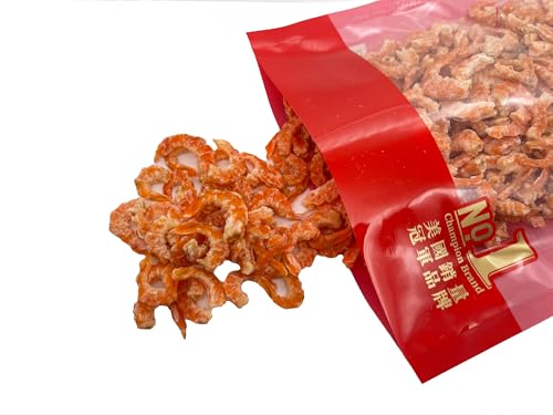Sweet Post Dried Louisiana Shrimp 5oz - Approx. 230 Pieces, Wild-Caught Shrimp, Rich in Protein & Calcium, Dehydrated Shrimp for Snacks, Seafood Salad, Ramen Toppings, Seafood Soups, Non-GMO, MSG-Free