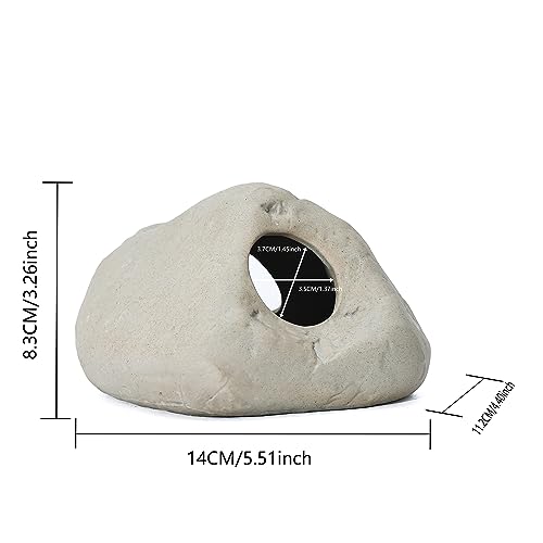 Aquarium Rock Cave Decor for Shrimp Cichlid Hiding Breeding (Set 8) - style: Set 8