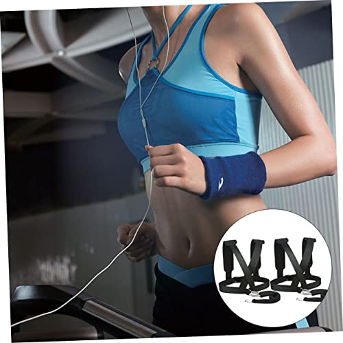 2pcs Sled Harness Weight-bearing Shoulder Straps Physical Belt
