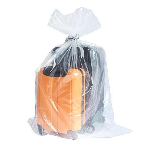 10 Count 40x60 inches large Clear Plastic Bag Giant Storage Bags Furniture Cover Plastic Bag for Moving Protection and Long Term Storage, Large Items Dustproof, Moistureproof (2 Mil) - size: 40x60"(10 Count)