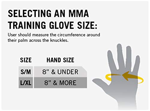 PFG Ultimate Series MMA Sparring Gloves - Boxing MMA Muay Thai Bag Work - color: Olive Green, size: Small-Medium
