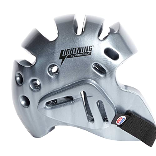 Proforce Lightning Headgear - color: Silver, size: X-Large