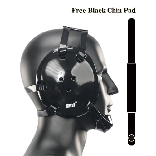 Wrestling Headgear with American Bald Eagle Decals - color: Black, size: Adult