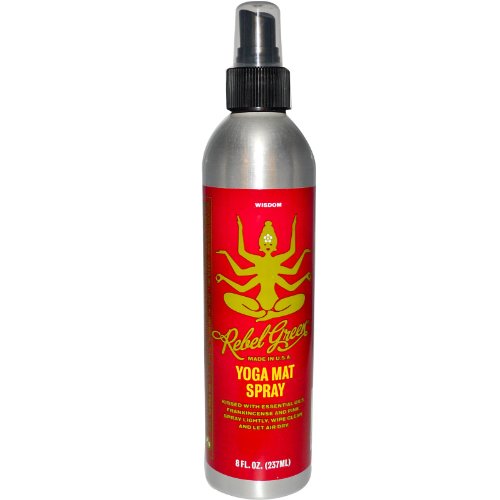 Rebel Green, Yoga Mat Spray, Wisdom, 8 fl oz (237 ml)
