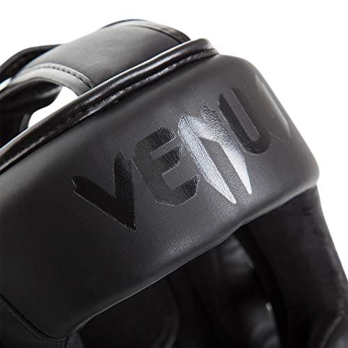 Venum Elite Headgear - color: Black/Black